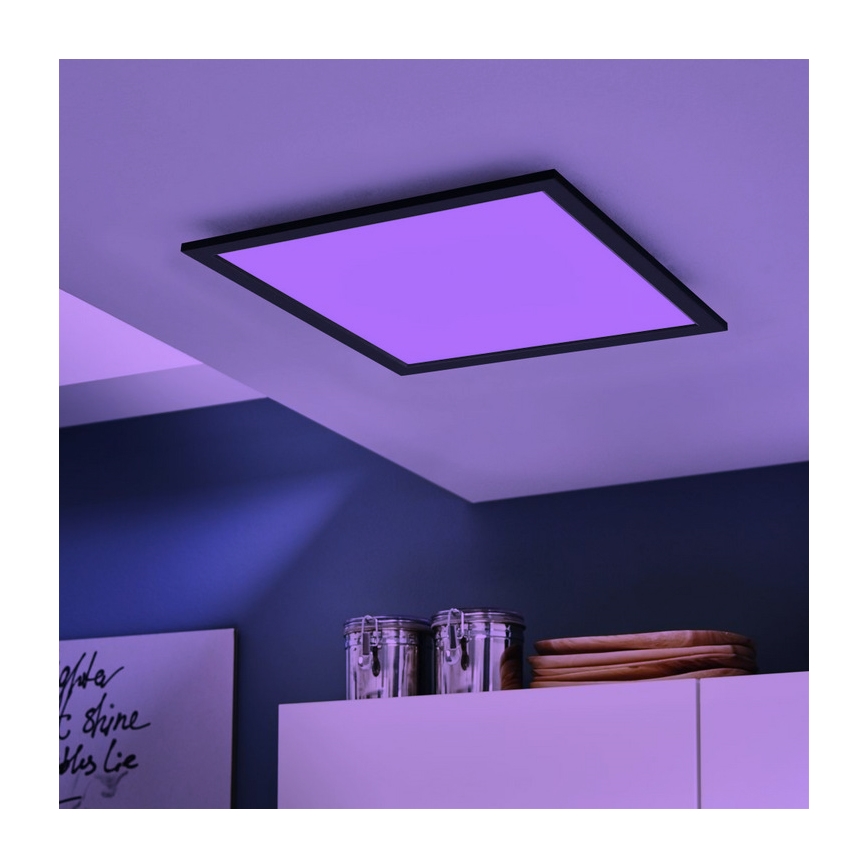 Eglo - LED RGBW Aptumšojama griestu lampa SALOBRENA-C LED/20W/230V + tālvadības pults