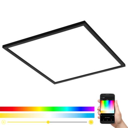 Eglo - LED RGB Aptumšojama griestu lampa SALOBRENA-C LED/30,5W/230V + tālvadības pults