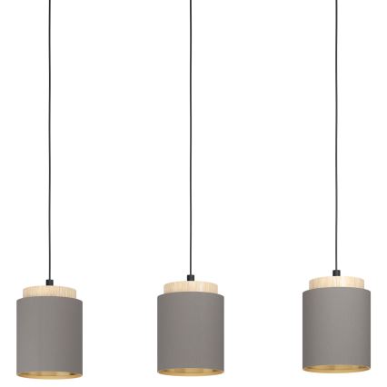 Eglo - Lustra ar auklu 3xE27/40W/230V