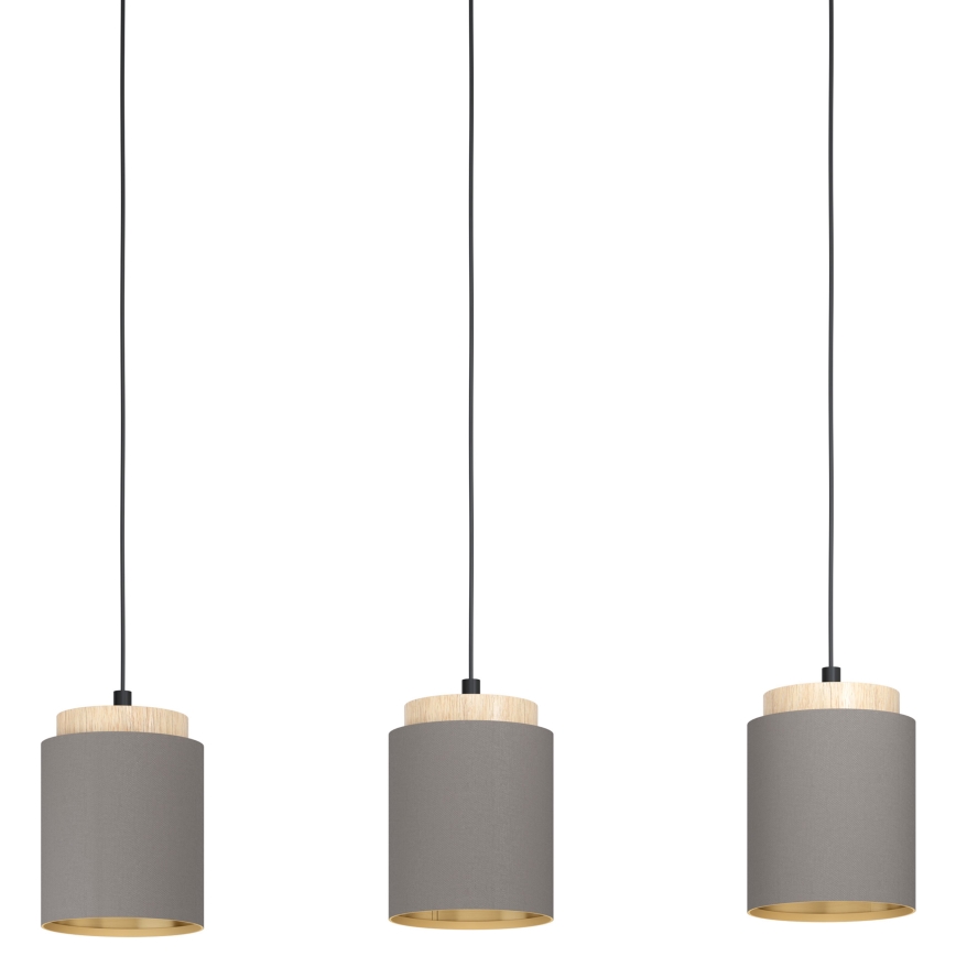 Eglo - Lustra ar auklu 3xE27/40W/230V