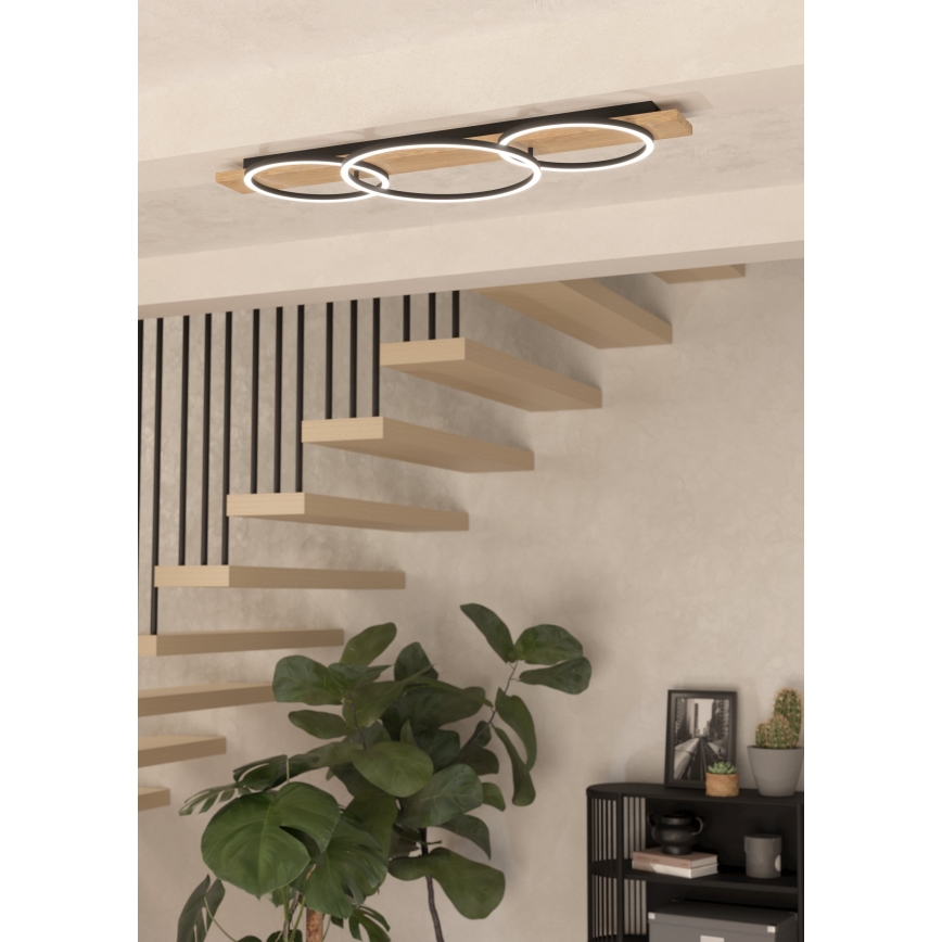 Eglo - LED Griestu lampa 2xLED/12W/230V + LED/12W