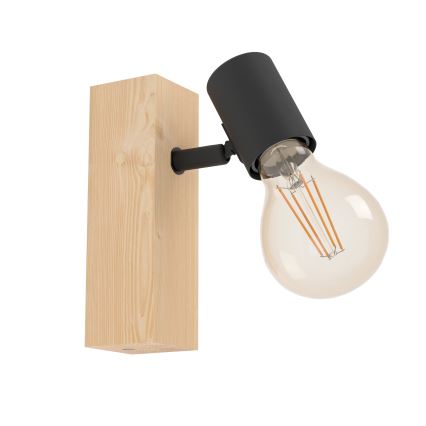 Eglo - Sienas starmetis TOWNSHEND 1xE27/10W/230V - FSC sertificēts