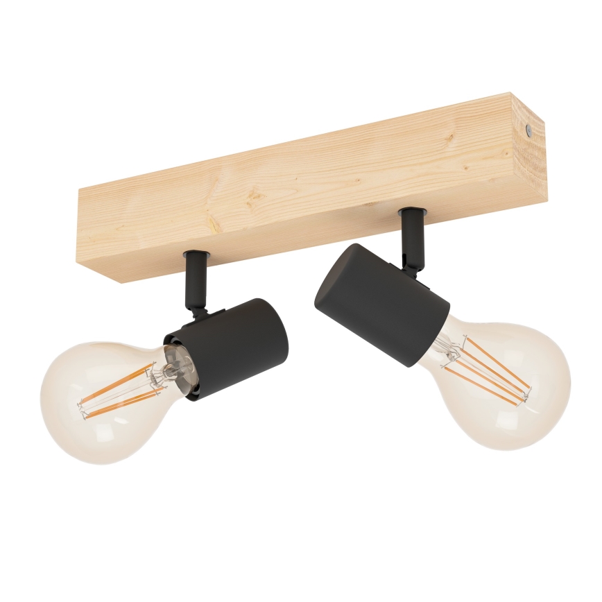 Eglo - Starmetis TOWNSHEND 2xE27/60W/230V - FSC sertificēts