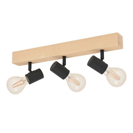 Eglo - Starmetis TOWNSHEND 3xE27/60W/230V - FSC sertificēts
