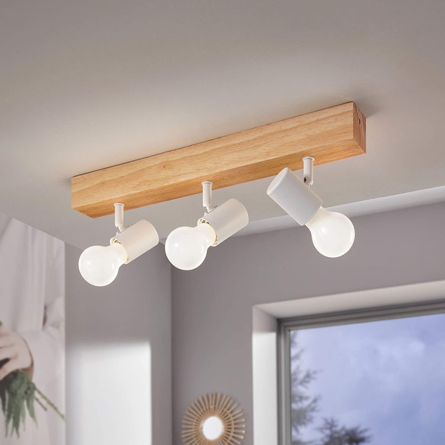 Eglo - Starmetis TOWNSHEND 3xE27/60W/230V - FSC sertificēts