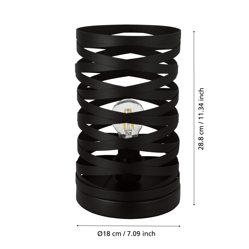 Eglo - Galda lampa 1xE27/40W/230V