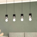Eglo 99532 - Lustra uz kabeļa LOBATIA 4xE27/40W/230V