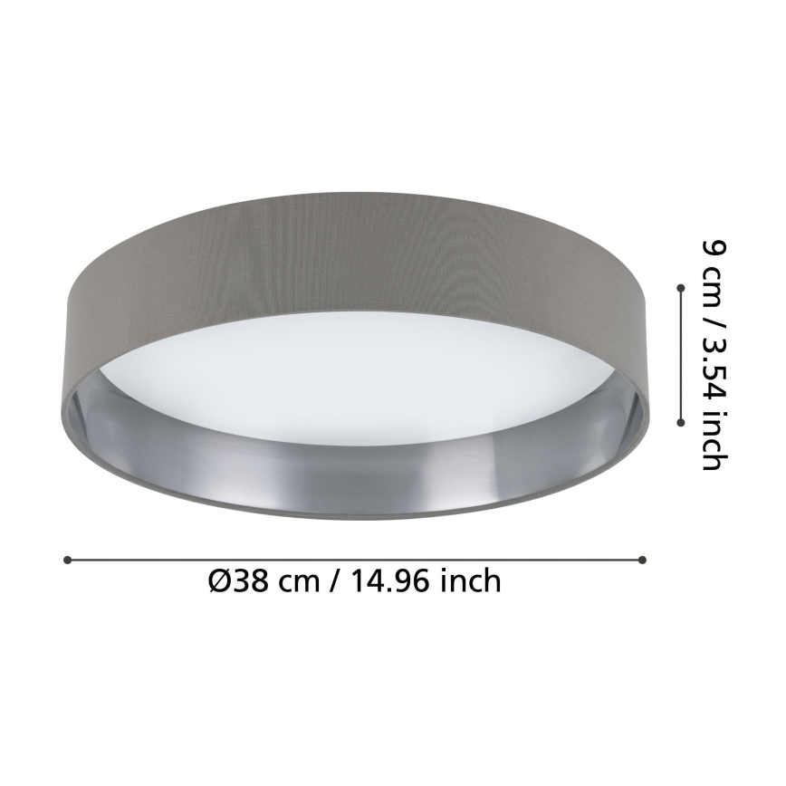 Eglo - LED Griestu gaismeklis LED/24W/230V