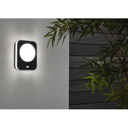 Eglo - LED Āra sienas gaismeklis ar sensoru LED/9W/230V IP44