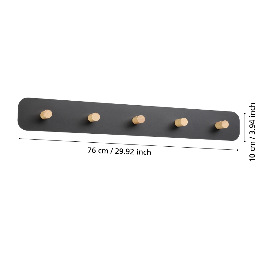 Eglo - LED Sienas pakaramais ar lampu LED/18W/230V