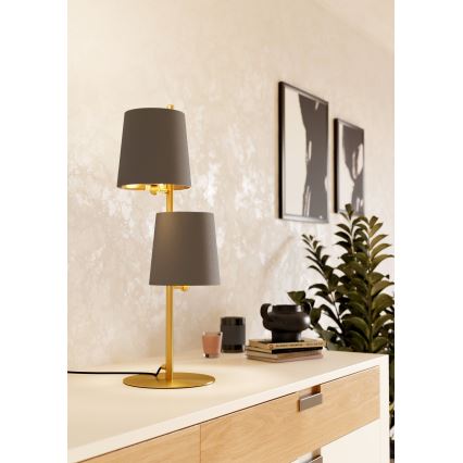 Eglo - Galda lampa 2xE27/40W/230V