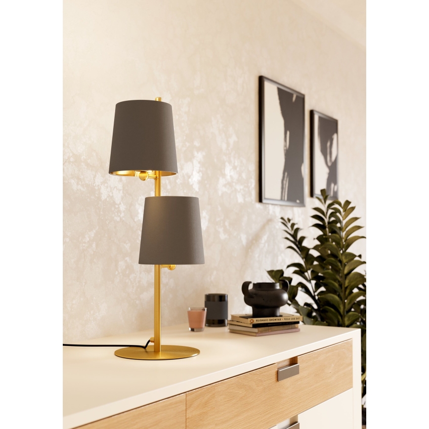 Eglo - Galda lampa 2xE27/40W/230V