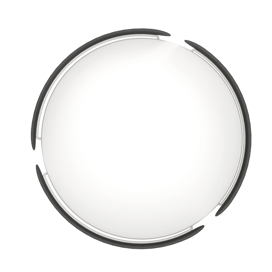 Eglo - LED griestu gaismeklis LED/20W/230V Ø 37 cm melns