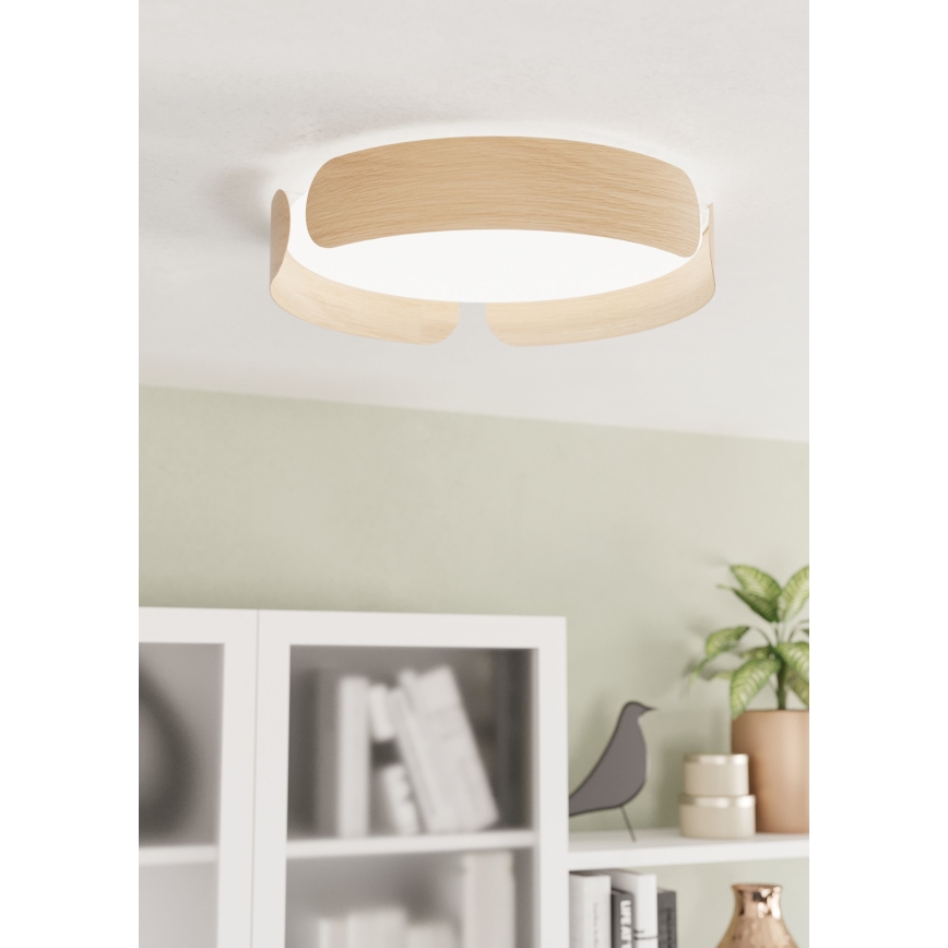 Eglo - LED griestu lampa LED/20W/230V Ø 37 cm bēša