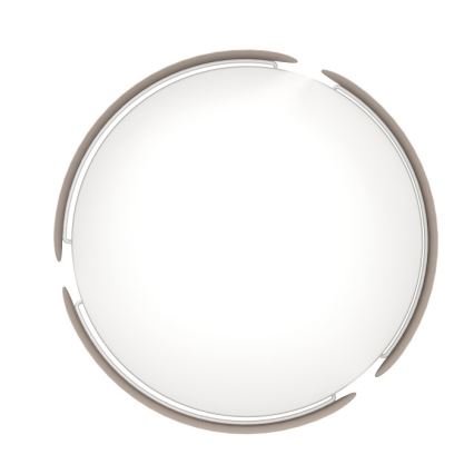 Eglo - LED griestu lampa LED/20W/230V Ø 37 cm brūna