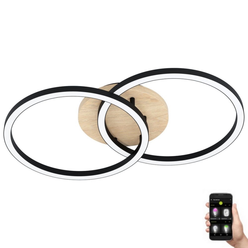 Eglo - LED Aptumšojama virsapmetuma lustra 2xLED/16W/230V 2700-6500K