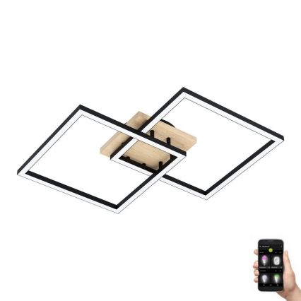 Eglo - LED Aptumšojama virsapmetuma lustra 4xLED/16W/230V 2700-6500K