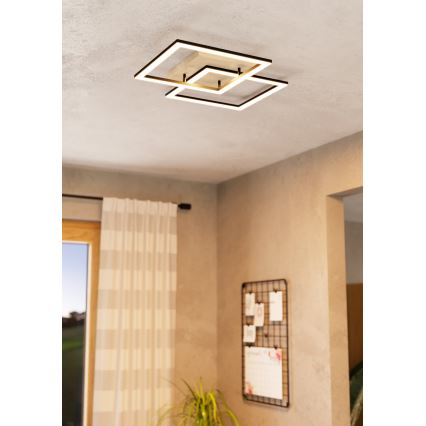 Eglo - LED Aptumšojama virsapmetuma lustra 4xLED/16W/230V 2700-6500K