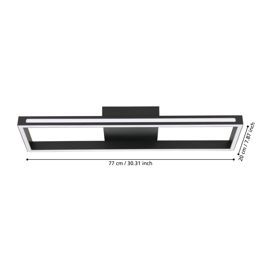 Eglo - LED Aptumšojama griestu lampa LED/21W/230V 2700-6500K