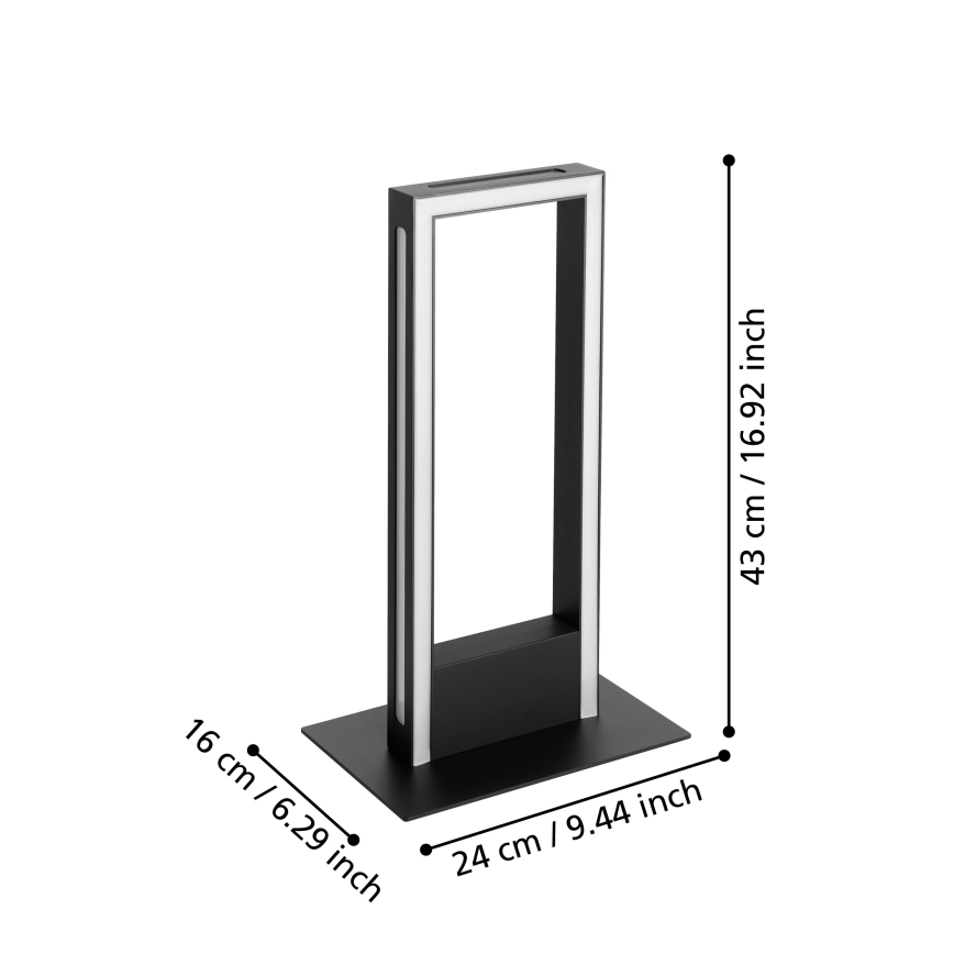 Eglo - LED Aptumšojama galda lampa LED/16W/230V 2700-6500K