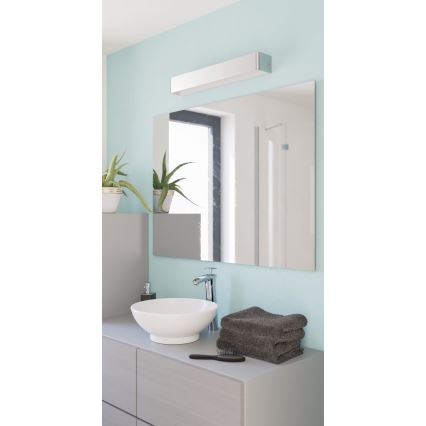 Eglo - LED Vannas istabas sienas lampa LED/26,5W/230V 3000K IP44 matēts hroms