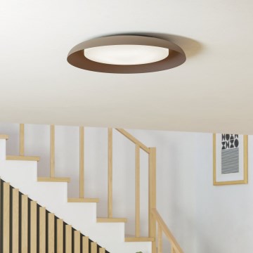 Eglo 99704 - LED griestu lampa PENJAMO LED/17,1W/230V brūna