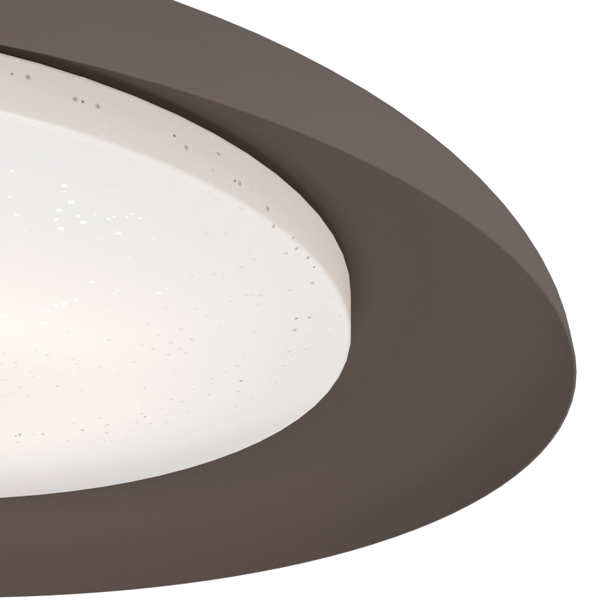 Eglo 99704 - LED griestu lampa PENJAMO LED/17,1W/230V brūna