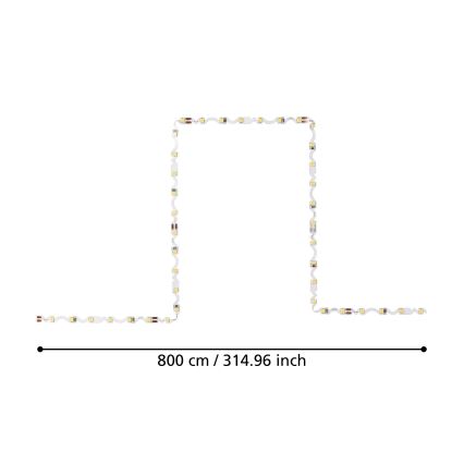 Eglo - LED Josla  8m LED/43,2W/24/230V 3000K