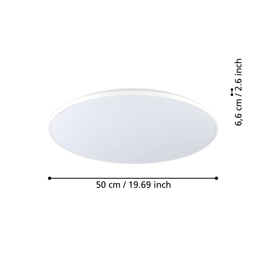Eglo - LED Griestu gaismeklis LED/29W/230V d. 50 cm