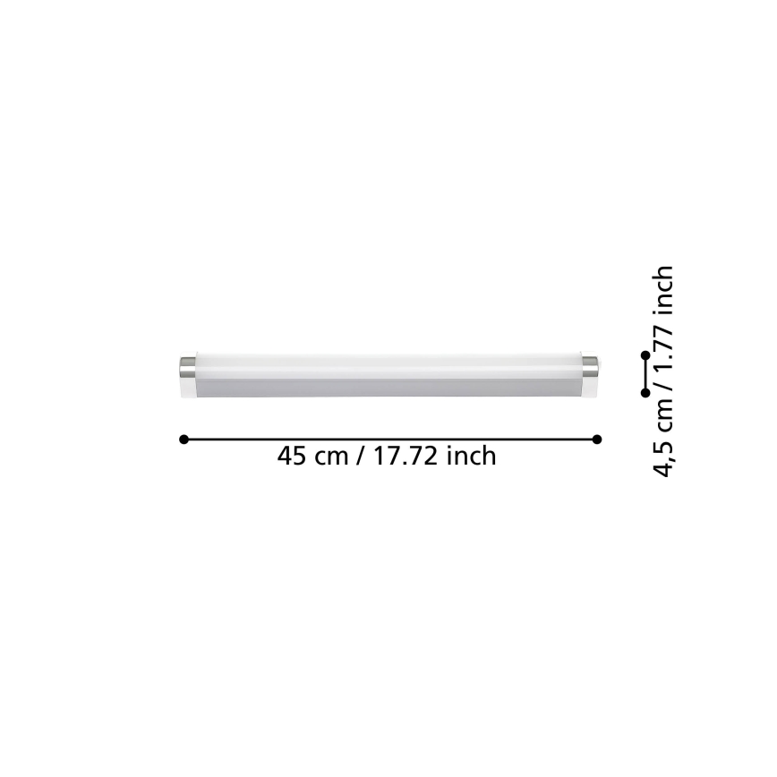 Eglo - LED Vannas istabas spoguļa apgaismojums LED/7,5W/230V IP44 45 cm