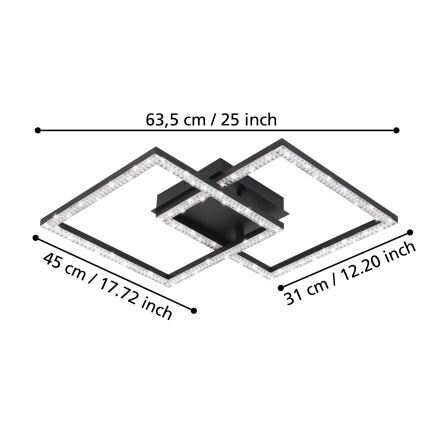 Eglo - LED Griestu gaismeklis LED/21W/230V