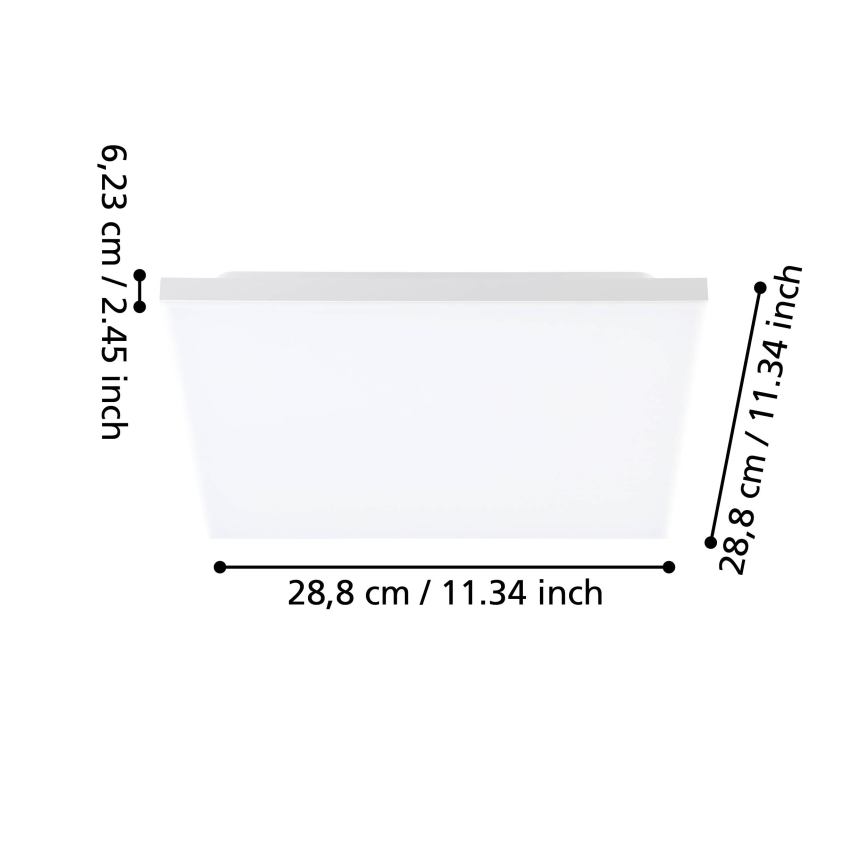 Eglo - LED Griestu gaismeklis LED/10W/230V