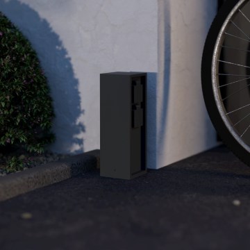 Eglo - Āra kontaktligzdu stabs IP54 SCHUKO antracīts