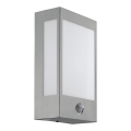 Eglo - Āra LED sienas gaismeklis ar sensoru LED/12W IP44