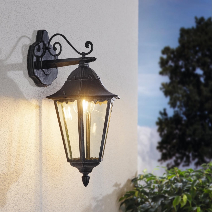 Eglo - Āra sienas lampa 1xE27/60W/230V IP44