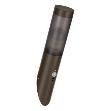 Eglo - Āra sienas lampa ar sensoru 1xE27/15W/230V IP44