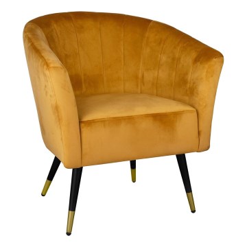 Eglo - Armchair 78x70 cm dzeltena