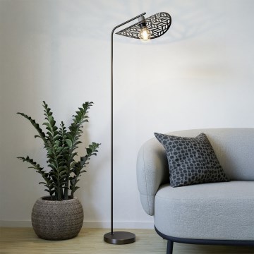 Eglo - Bronzas grīdas lampa 1xE27/60W/230V