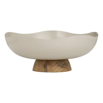 Eglo - Dekoratīva paplāte d. 25 cm bēša