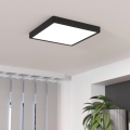 Eglo - dimmējams LED griestu gaismeklis LED/20,5W/230V melns 28,5x28,5 cm