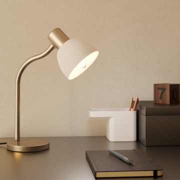 Eglo - Galda lampa 1xE14/25W/230V matēts hroms