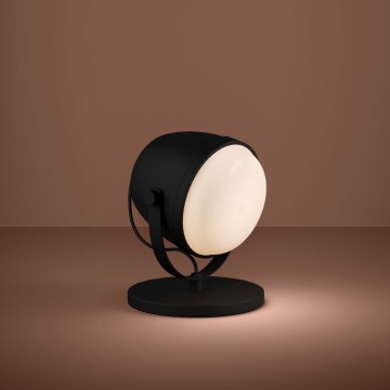 Eglo - Galda lampa 1xE27/28W/230V melna