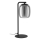 Eglo - Galda lampa 1xE27/28W/230V pelēka