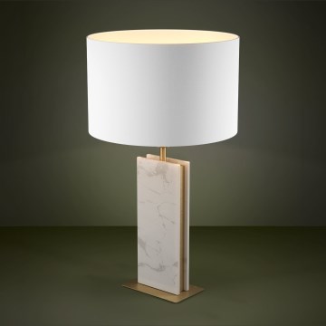 Eglo - Galda lampa 1xE27/40W/230V balta