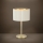 Eglo - Galda lampa 1xE27/40W/230V balta
