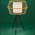 Eglo - Galda lampa 1xE27/40W/230V bambusa