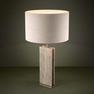 Eglo - Galda lampa 1xE27/40W/230V bēša