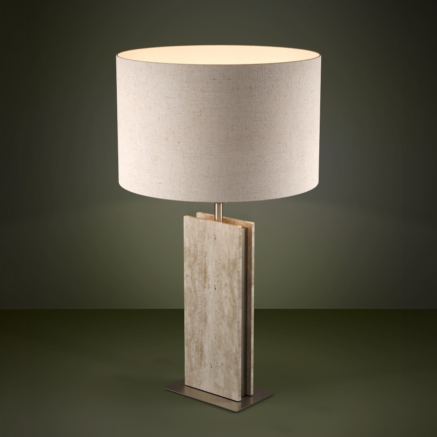 Eglo - Galda lampa 1xE27/40W/230V bēša
