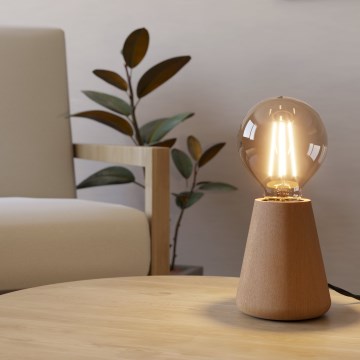 Eglo - Galda lampa 1xE27/40W/230V bēša