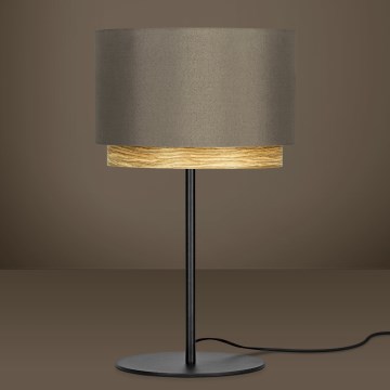 Eglo - Galda lampa 1xE27/40W/230V brūna